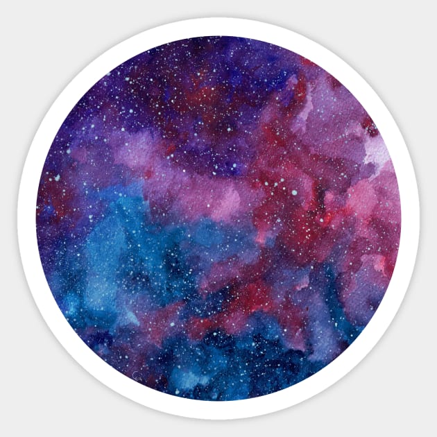 Galaxy Sticker by Cadva